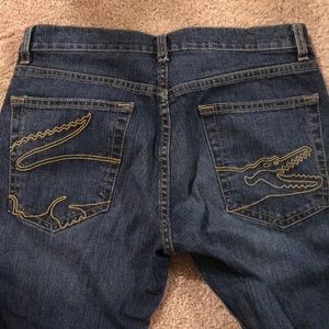 Lacoste high waisted jean